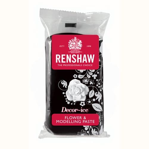 Renshaw Modelleringspasta Flower and Modelling Paste, Dahlia Black, Svart, 250g
