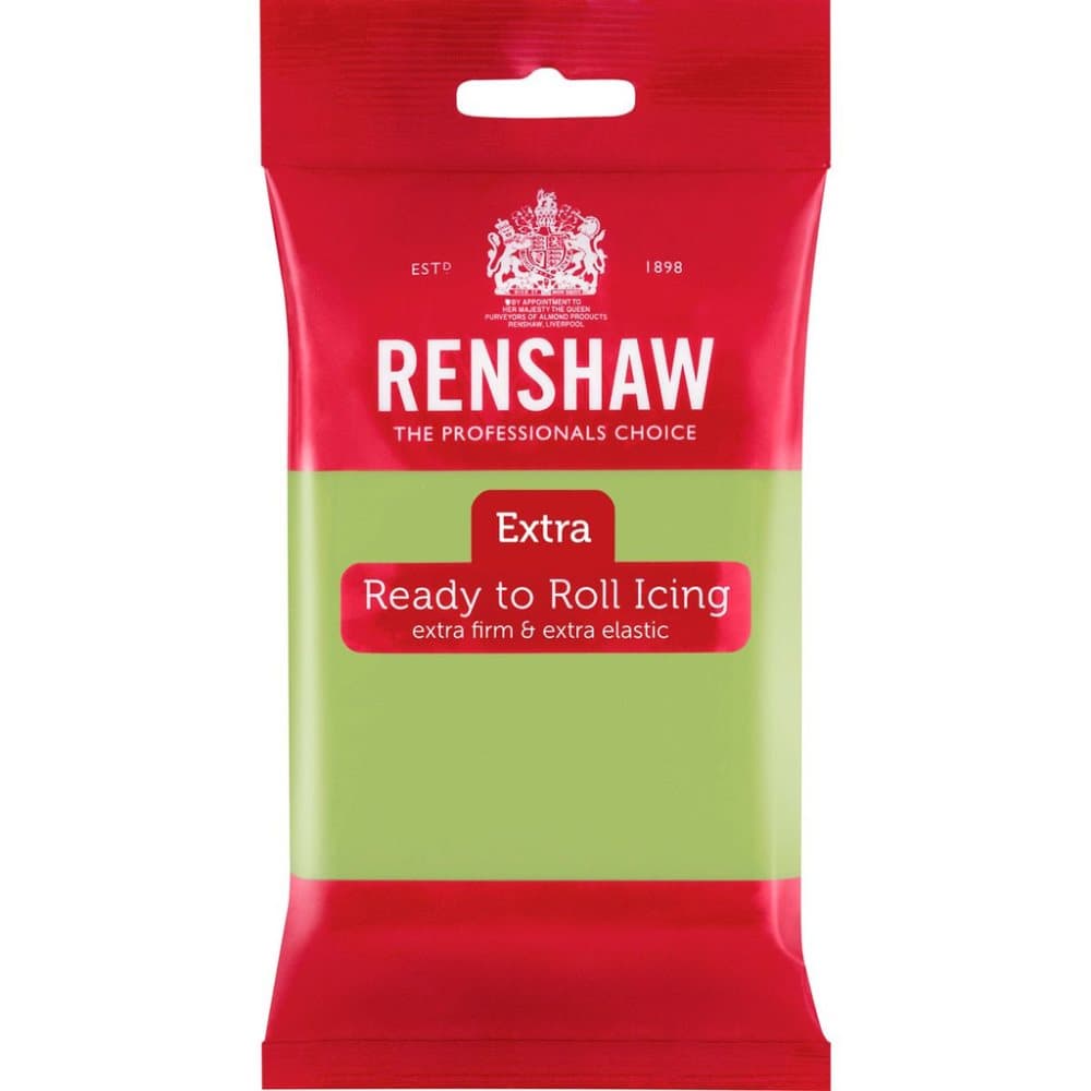 Renshaw Rolled Fondant Extra 250g -Pastel Green