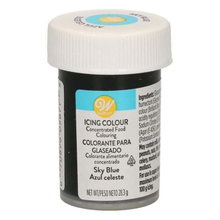 Wilton Blå Sky Blue Icing Color Pastafärg