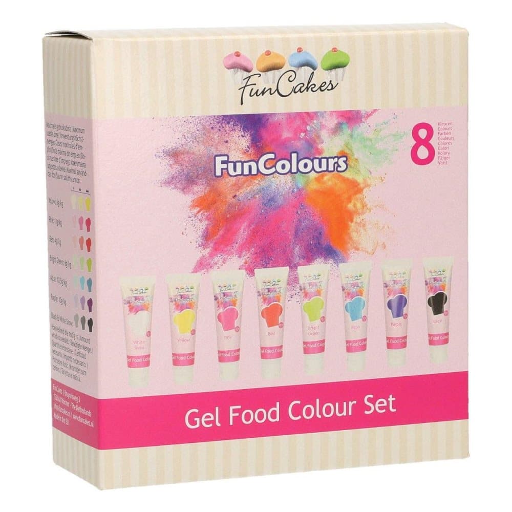 Geléfärg Multipack - FunCakes FunColours