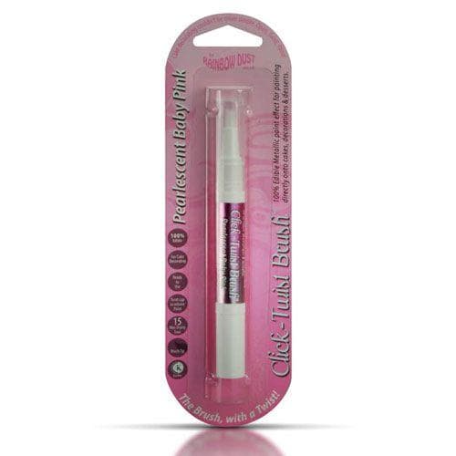 RD Click-Twist Brush® Food Paint - Pearlescent Baby Pink
