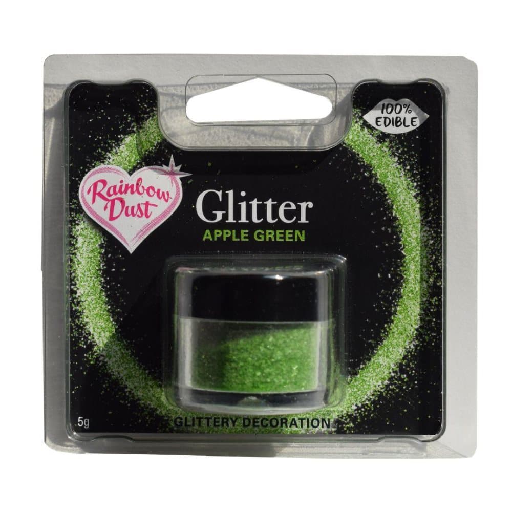 RD Edible Glitter -Apple Green- 5g
