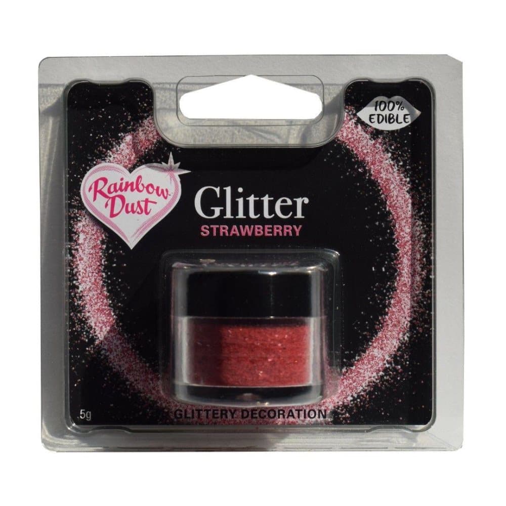 RD Edible Glitter -Strawberry- 5g