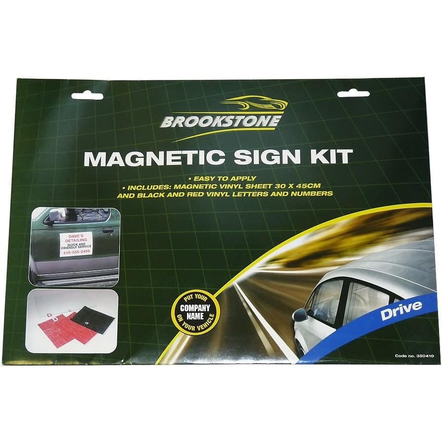 Brookstone Drive Magnetic Sign Kit