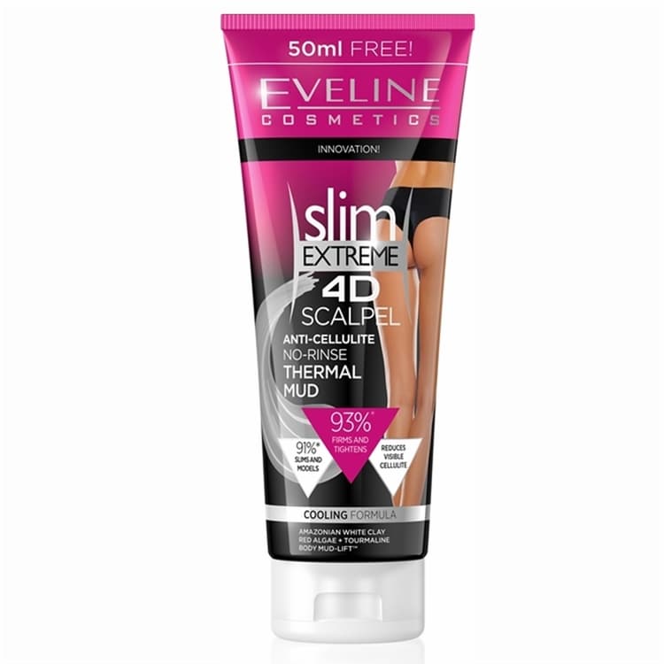 Eveline Slim Extreme 4D Scalpel Anti-Cellulite No-Rinse Thermal Mud