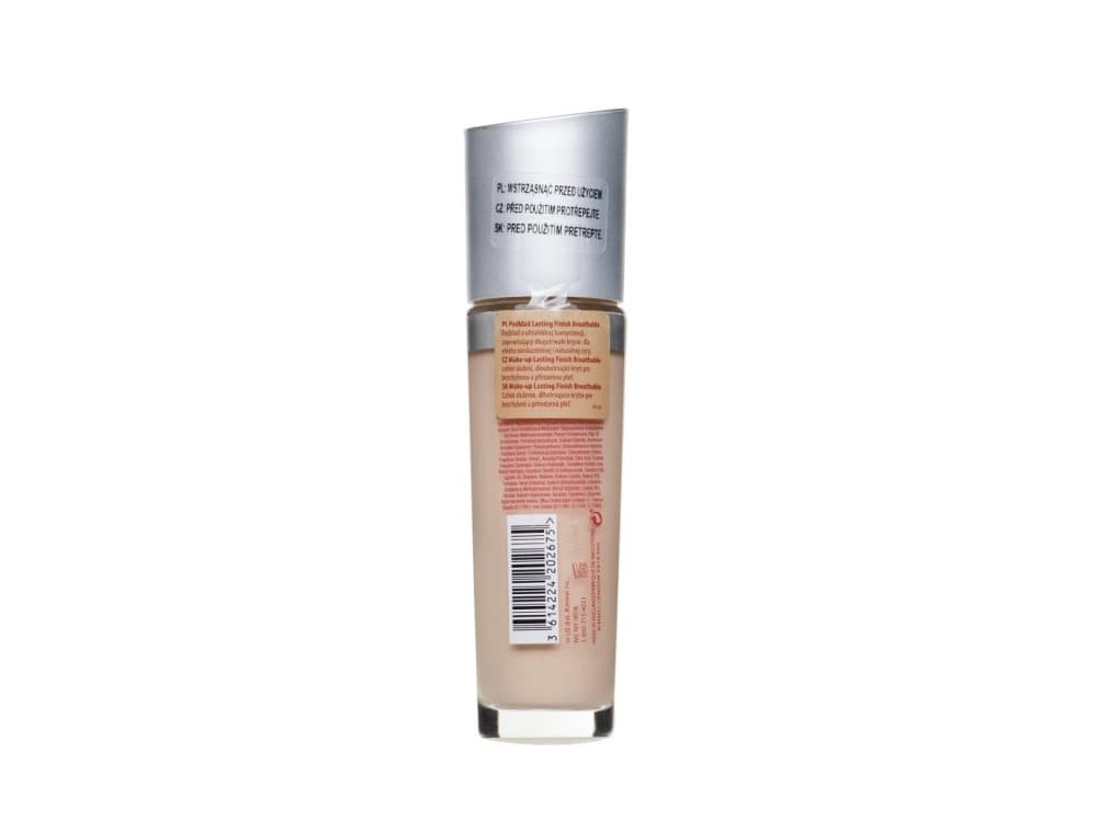 Coty Lasting Finish Foundation 25HR Pustende 101 Classic Ivory 30ml