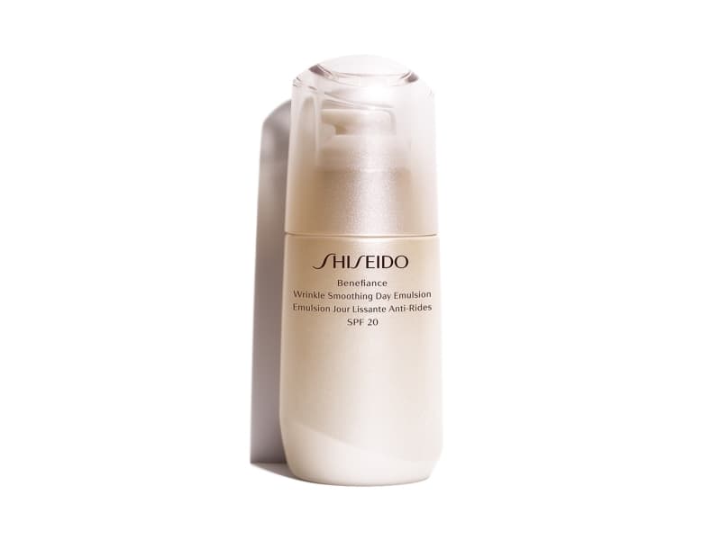 Shiseido Benefiance Wrinkle Smoothing Day Emulsion, Kvinna, Universal, Ansikte, Utjämnande, Pumpflaska, 1 styck