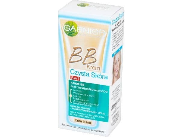 Garnier Pure Skin BB Cream 5in1 Light Skin 50ml