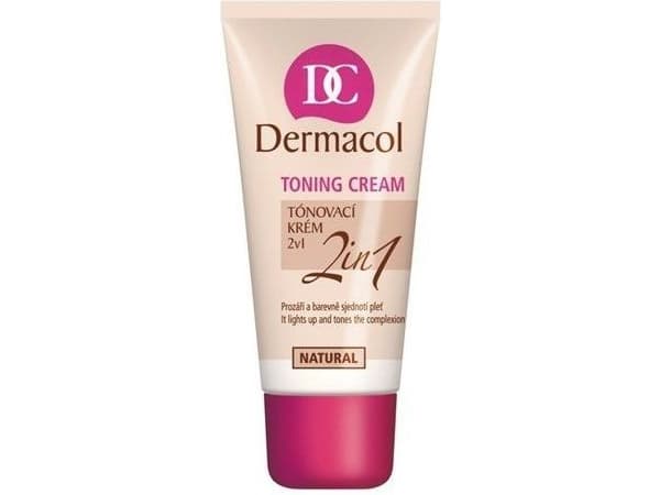 Dermacol Toning Cream 2in1 väritysvoide Natural 30ml