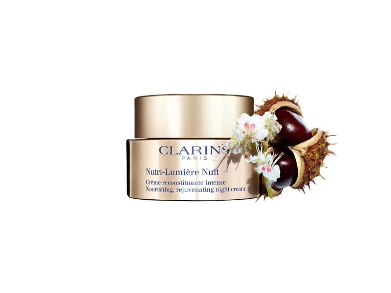 Clarins Nutri-Lumiere Nuit Revitalizing Night Cream - Dame - 50 ml