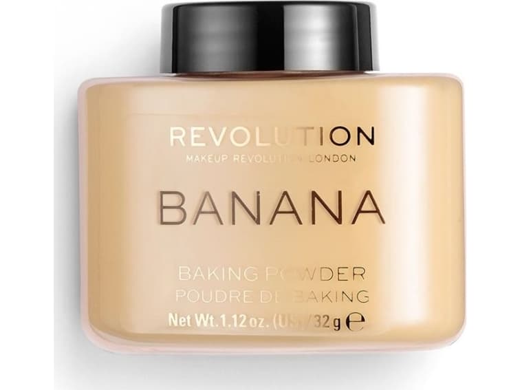 Makeup Revolution Puder sypki, Loose Baking Powder Banana, 32 g