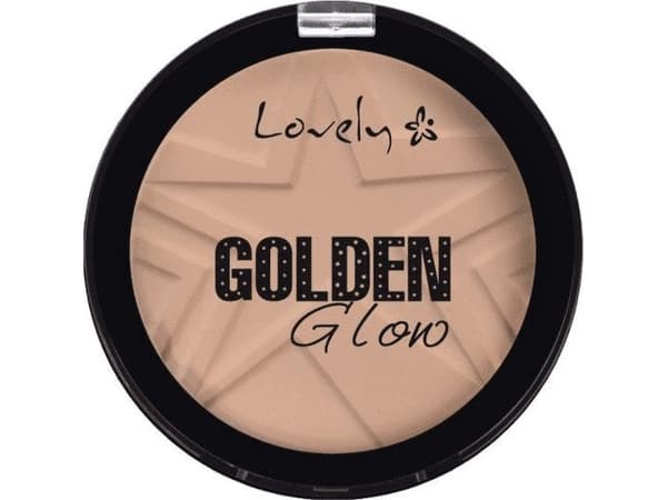 LOVELY_Golden Glow natural hypoallergenic powder 3 15g