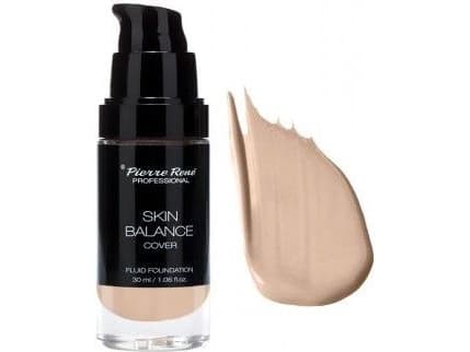 Pierre Rene Skin Balance Cover Fluid Foundation 23 Nude 30ml