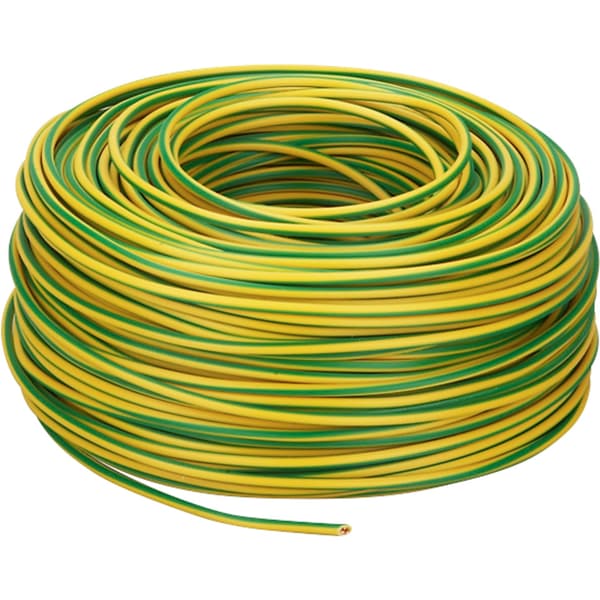 Namron PN 4mm² Gul/Grønn Bunt 10 m