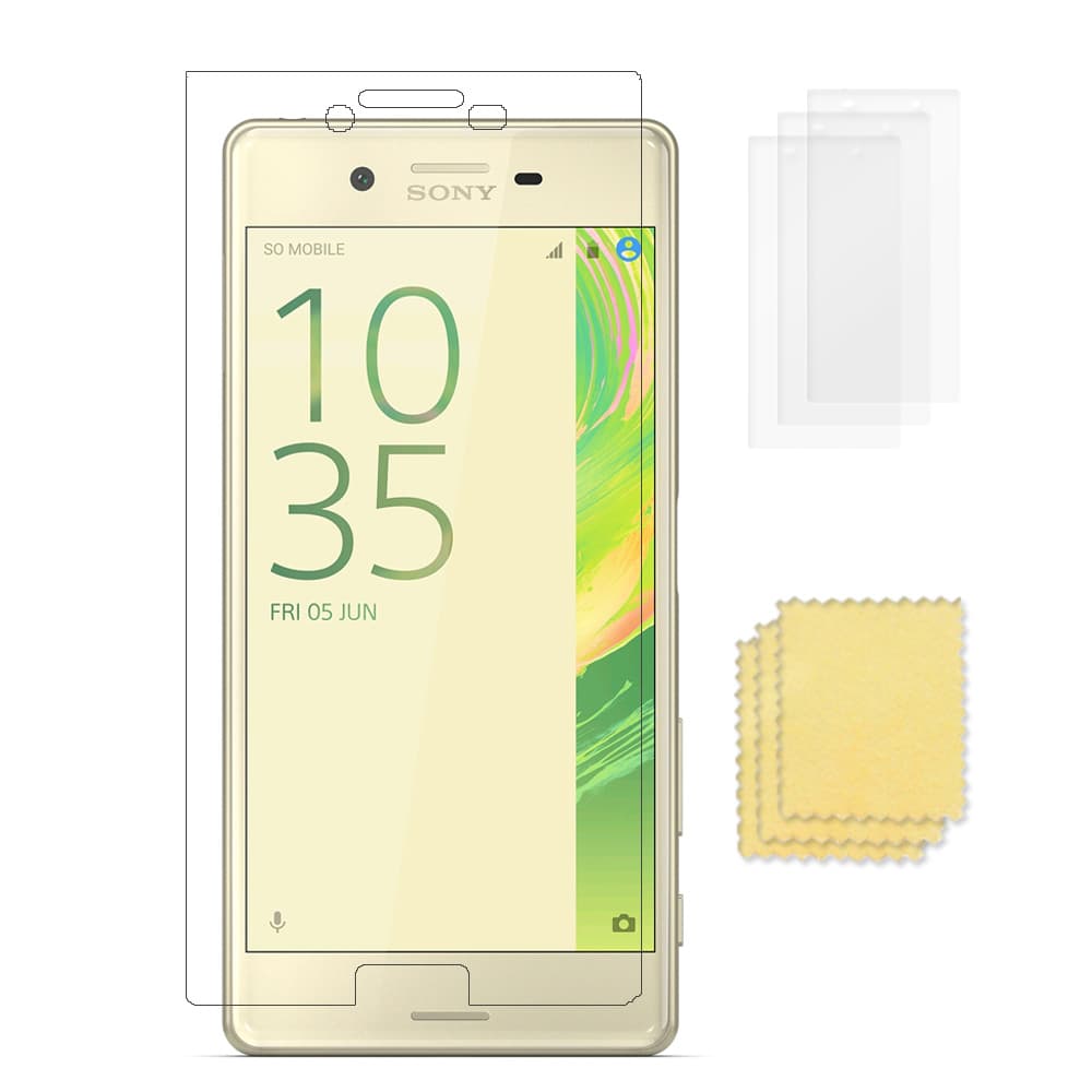 3-pack Sony Xperia X Performance Screen Protector Transparent