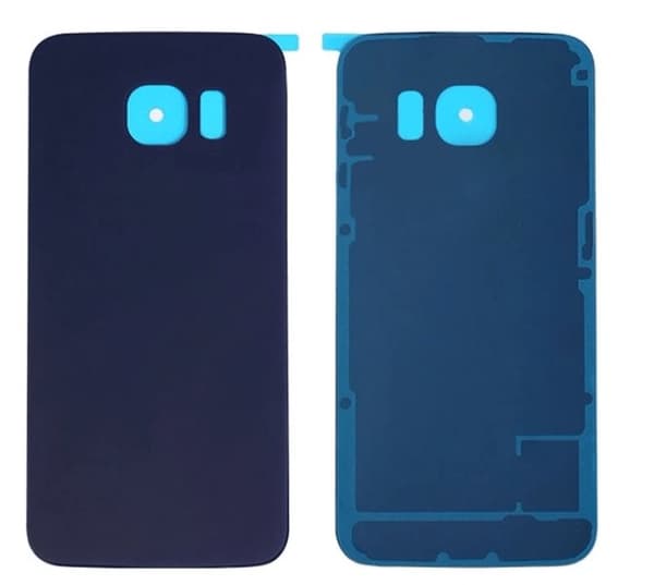 Samsung Galaxy S6 Edge ORIGINAL-Baksida (SVART/BLÅ)