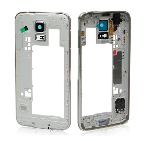GALAXY S5 Ram/Chassi/Middle frame Silver/Grå