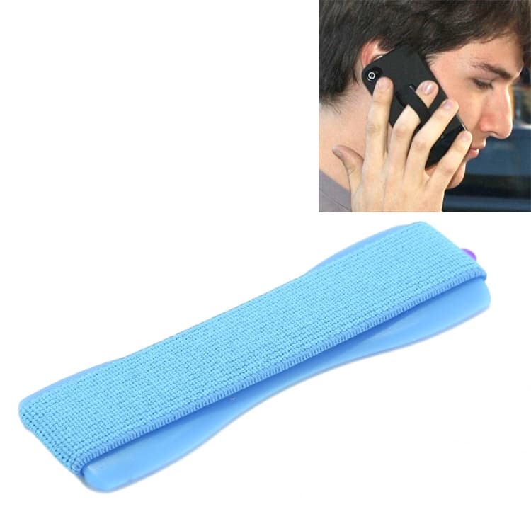 3-Pack - Hållare / Grepp för Mobil / Mobilring (Ljusblå)