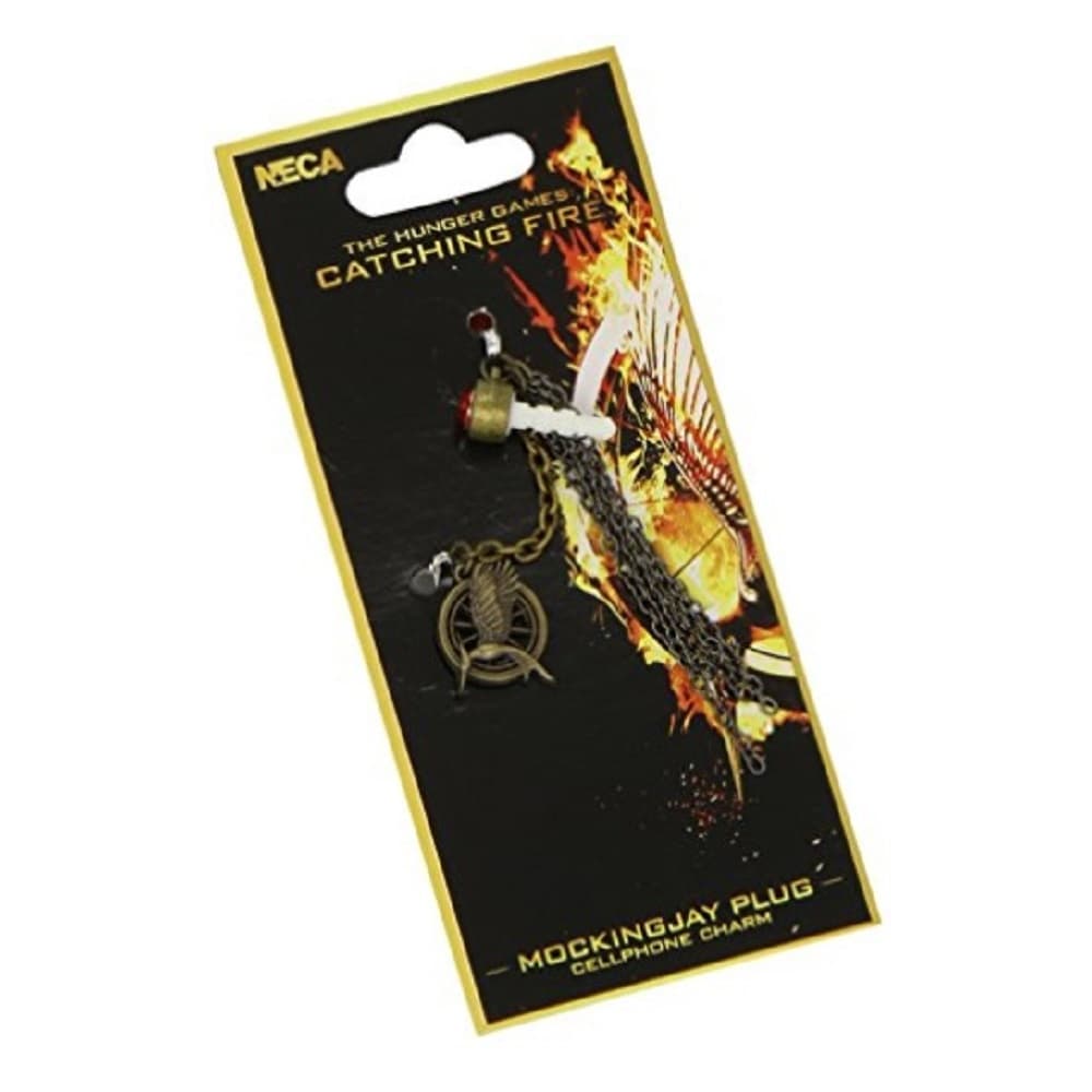 Hunger Games Catching Fire Mockingjay Plug Phone Charm