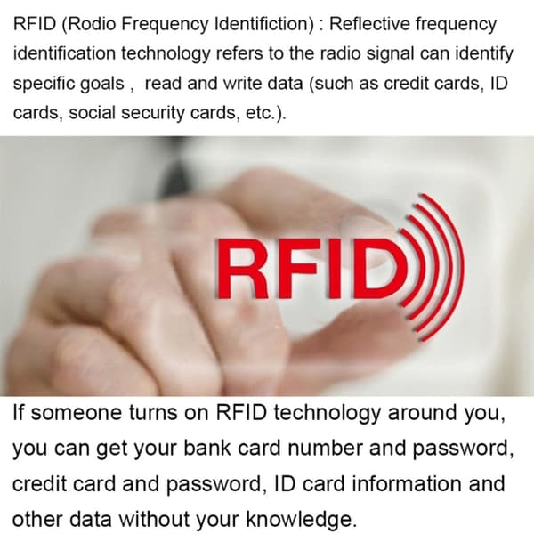 RFID Skydd för betalkort 3 st