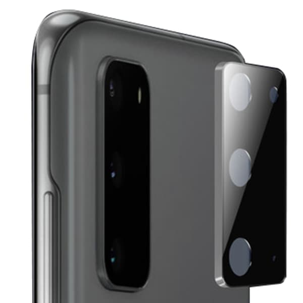 S20 ProGuard Bakre Kameralinsskydd + Metalram