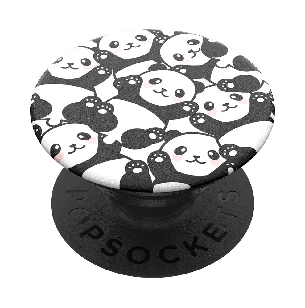 PopSockets PopGrip - Älypuhelimen ja Tabletin pidike ja tukijalka vaihdettavalla PopTopilla - Pandamonium