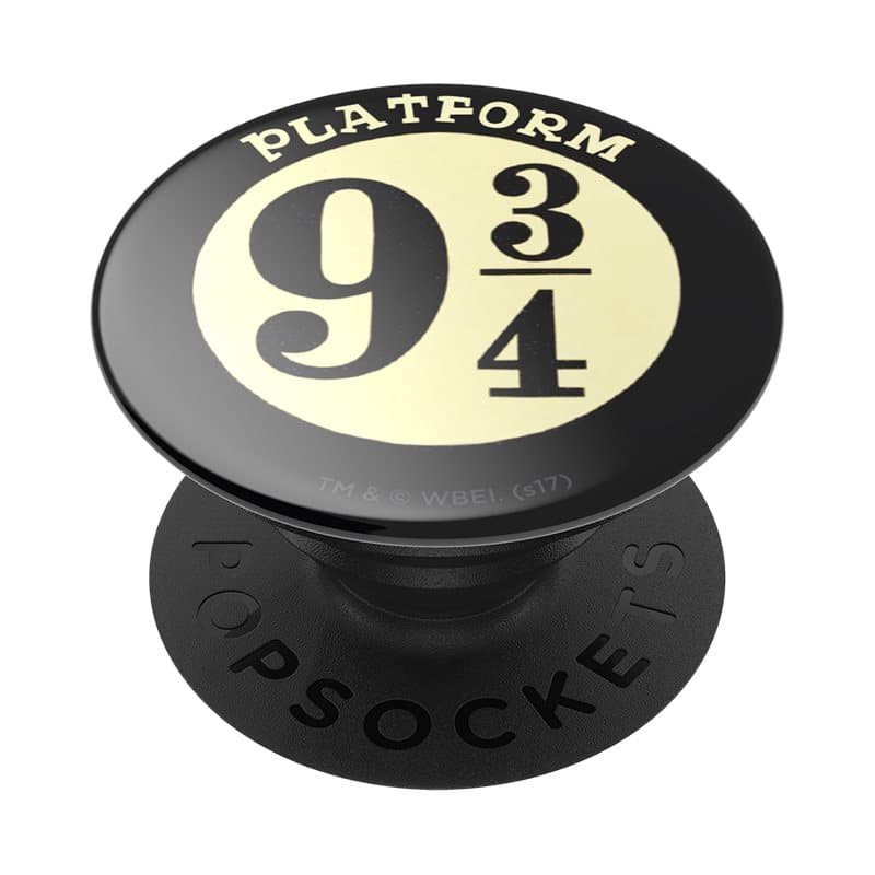 PopSockets PopGrip - Älypuhelimen ja Tabletin pidike ja tukijalka vaihdettavalla PopTopilla - Platform 9 3/4 Gloss