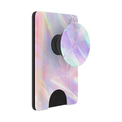 PopSockets PopWallet + med Integreret Udskiftelig PopTop til Smartphones og Tablets - You're A Gem