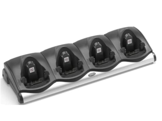 Zebra 4-Slot Ethernet Cradle Kit - Dokkingstasjon - Ethernet - for Zebra MC9190-G, MC9200, MC9200 Premium