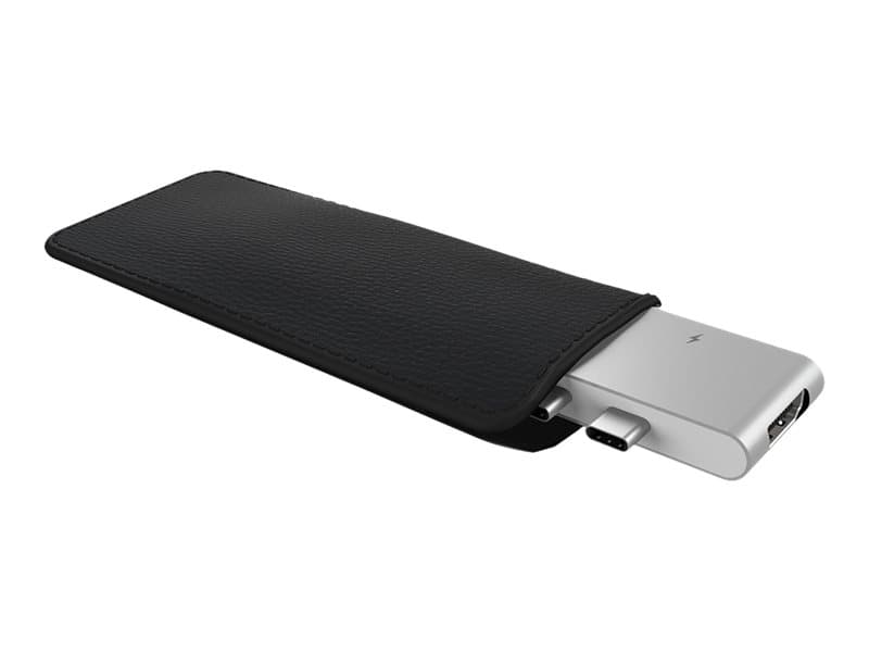 RaidSonic ICY BOX IB-DK4037-2C - Dokkingstasjon - USB-C / Thunderbolt 3 - HDMI