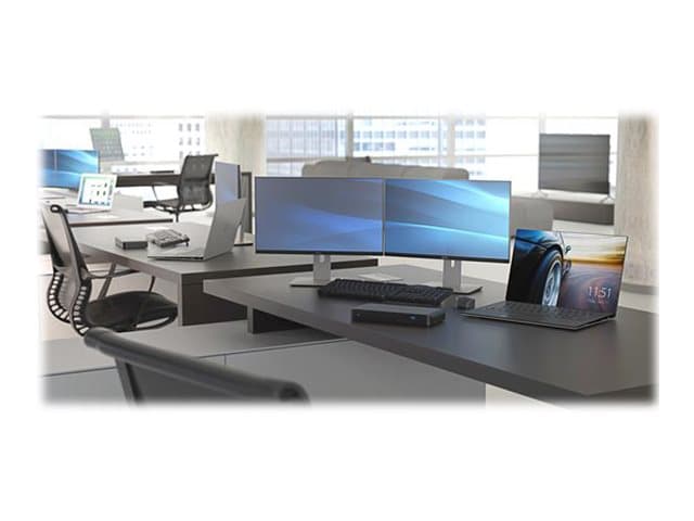 StarTech.com Dual Monitor USB-C Laptop Docking Station with 4K HDMI, DisplayPort, 4xUSB 3.0 Ports & 60W PD - USB C Dock for Windows (MST30C2DPPD) - D