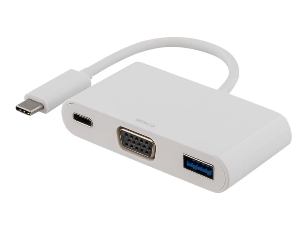 DELTACO - Dokkingstasjon - USB-C