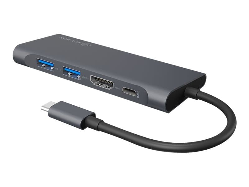 RaidSonic ICY BOX IB-DK4022-CPD - Dokkingstasjon - USB-C - HDMI