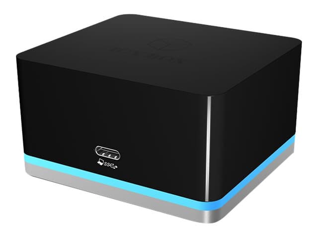 RaidSonic ICY BOX IB-DK2101-C - Dokkingstasjon - USB-C - HDMI - GigE - 20 watt