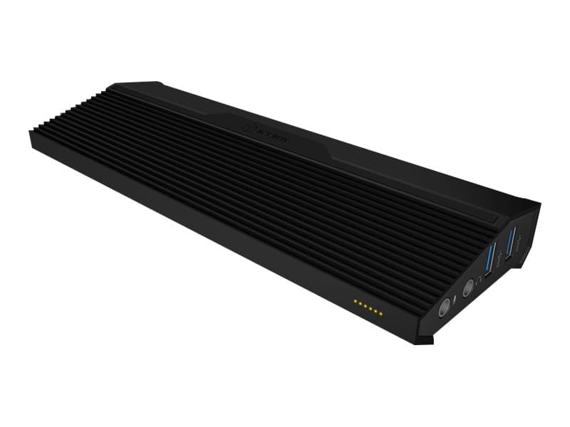 RaidSonic ICY BOX IB-DK2701-TB3 - Dokkingstasjon - USB-C / Thunderbolt 3 - DP - GigE - 135 watt