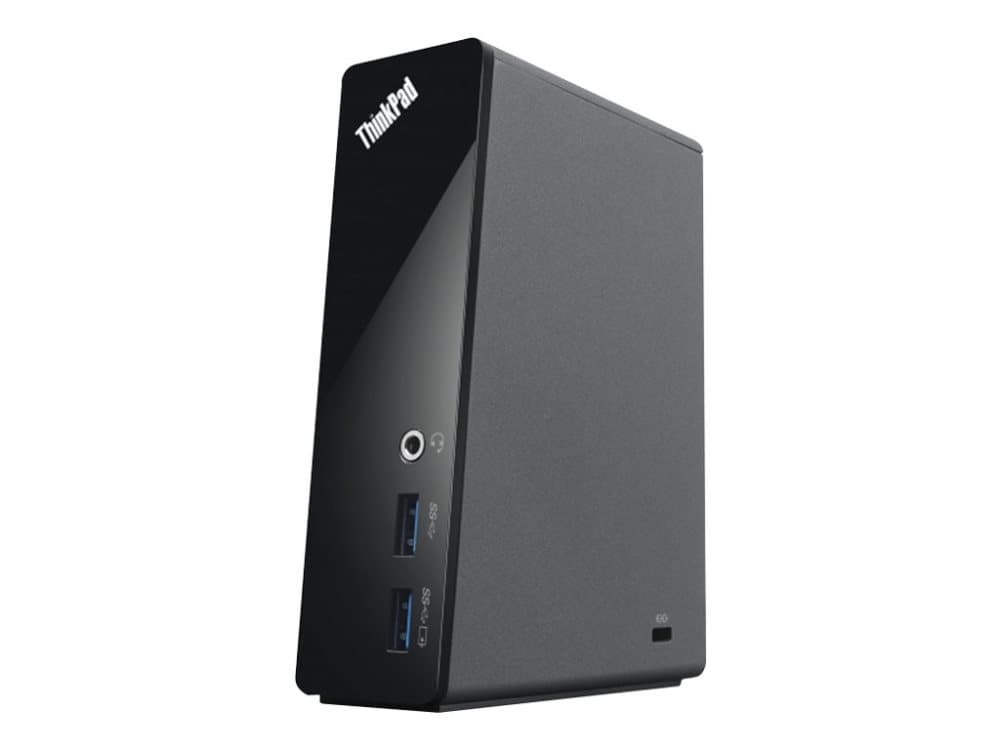 Lenovo ThinkPad Basic USB 3.0 Dock - Dokkingstasjon - USB - DVI - GigE - 40 watt - FRU - for IdeaPad Miix 510-12; 700-12; 710-12; 720-12; Miix 520-12