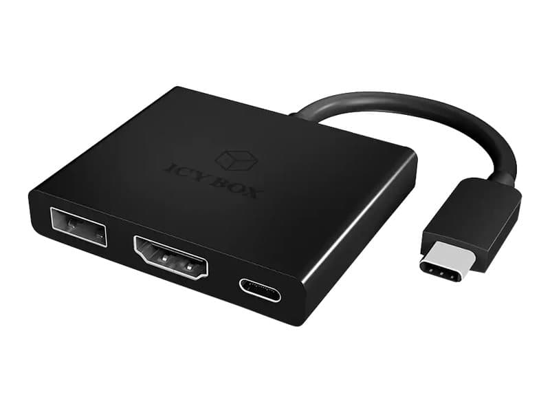 RaidSonic ICY BOX IB-DK4031-CPD - Dokkingstasjon - USB-C - HDMI