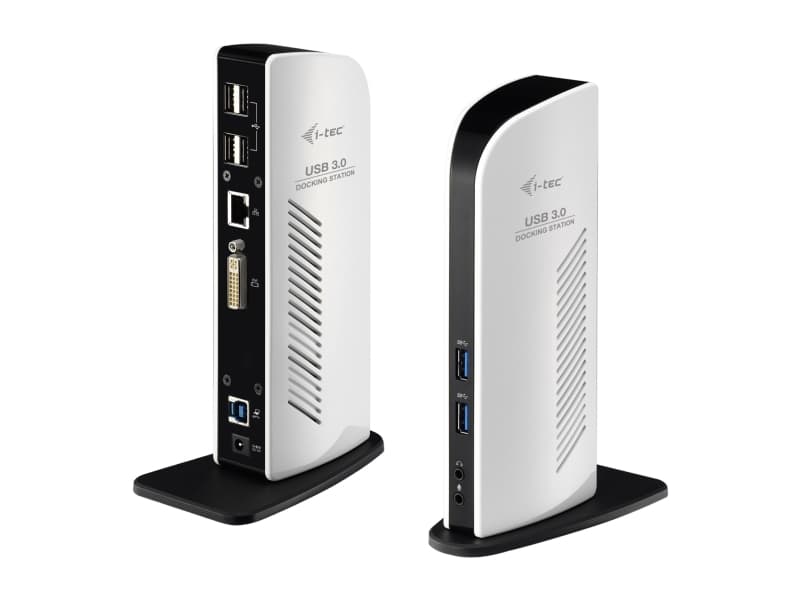 i-tec Advance U3DVIDOCKL, Koblet med ledninger (ikke trådløs), USB 3.2 Gen 1 (3.1 Gen 1) Type-A, USB Type-A,USB Type-B, 10,100,1000 Mbit/s, 10BASE-T,