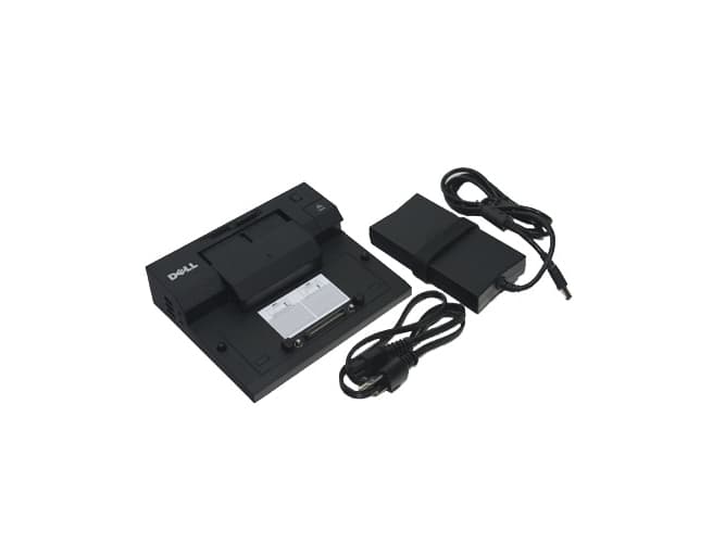 DELL E/Port, Dokking, Dell, - Latitude E4200 - Latitude E4300 - Latitude E4310 - Latitude E5400 - Latitude E5410 - Latitude..., Svart