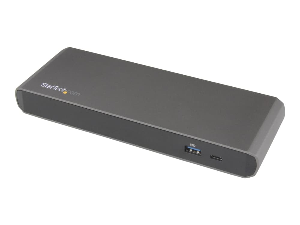 StarTech.com Thunderbolt 3 Dock - Dual Monitor 4K 60Hz TB3 Laptop Docking Station with DisplayPort - 85W Power Delivery - 3x USB 3.0, GbE (TB3DK2DPPD