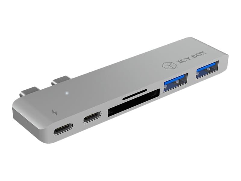 RaidSonic ICY BOX IB-DK4036-2C - Dokkingstasjon - USB-C 3.1 / Thunderbolt 3
