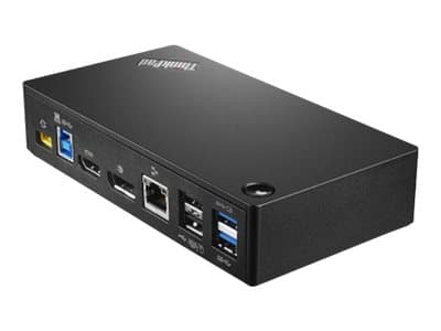 Lenovo ThinkPad USB 3.0 Ultra Dock - Dokkingstasjon - USB - GigE - 45 watt - Europa - for ThinkPad L540; T440; T450; T540; T550; W540; X240; X250; Th