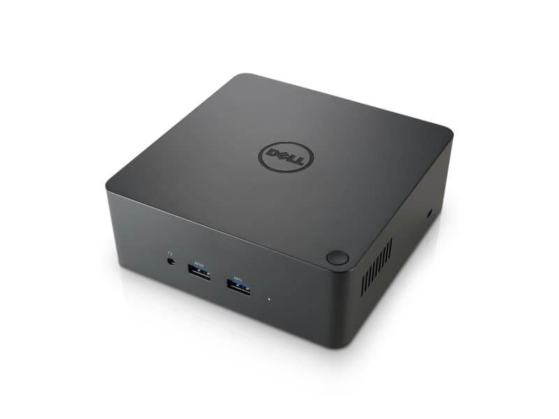 DELL TB16, Koblet med ledninger (ikke trådløs), Thunderbolt 3, 3,5 mm, USB Type-A, 10,100,1000 Mbit/s, Svart