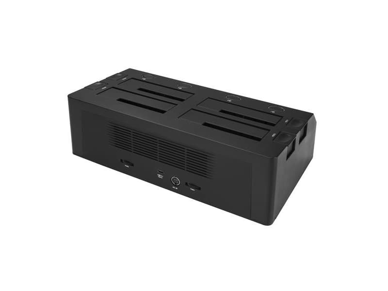 StarTech.com SDOCK4U313, Harddisk, SSD, SATA, Serial ATA II, Serial ATA III, 2.5,3.5", 10 TB, USB 3.2 Gen 2 (3.1 Gen 2) Type-C, 10 Gbit/s