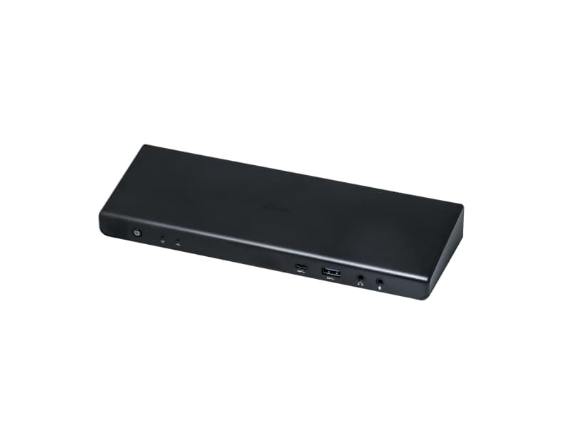 i-tec CADUAL4KDOCKPD, Koblet med ledninger (ikke trådløs), Thunderbolt 3, 85 W, 3,5 mm, 10,100,1000 Mbit/s, Svart, Turkis