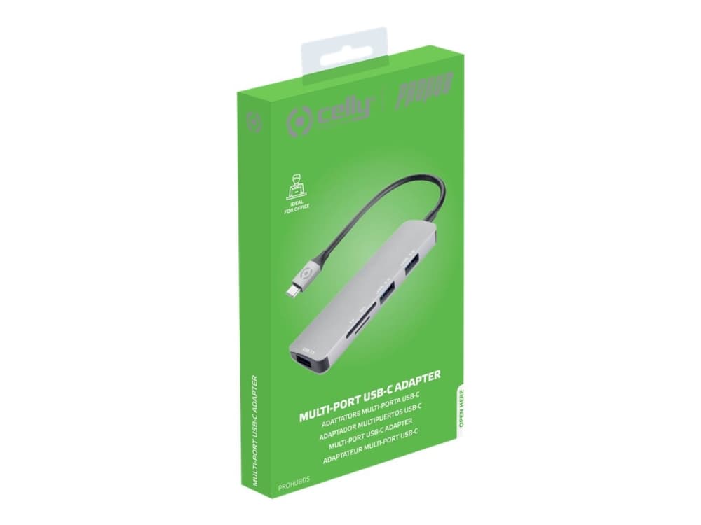Celly ProHub - Dokkingstasjon - USB-C