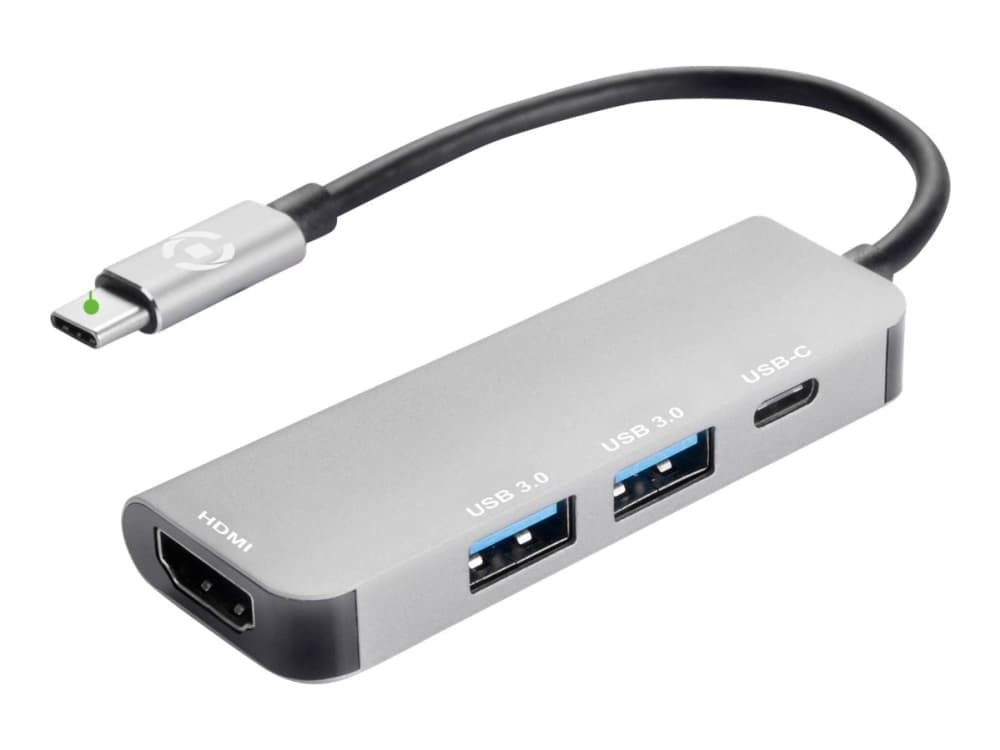 Celly ProHubPlus - Dokkingstasjon - USB-C - HDMI