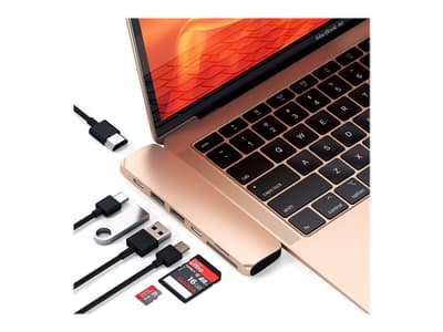 Satechi Aluminum Type-C Pro Hub Adapter - Dokkingstasjon - USB-C / Thunderbolt 3 - HDMI