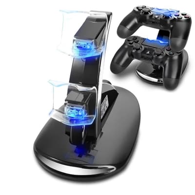 Playstation 4 / PS4 Latausaseman telakointiasema Kädessä pidettävään latausteli