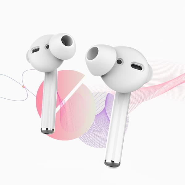 Silikone beskyttelse til AirPods / EarPod 3-pack kroge C4U®